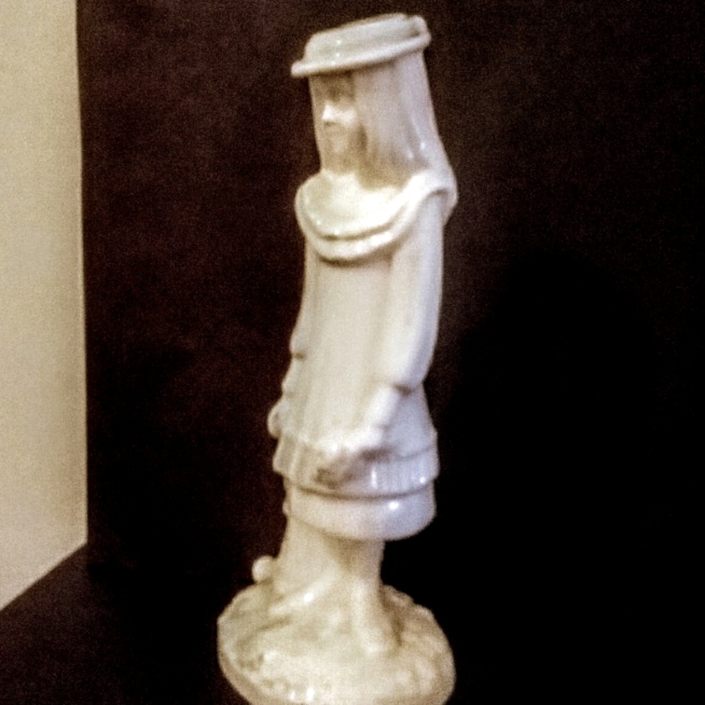 Spode Charlotte Bone China Figurine @8" tall